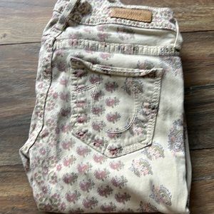 Floral print True Religion Stretch Skinny Jeans